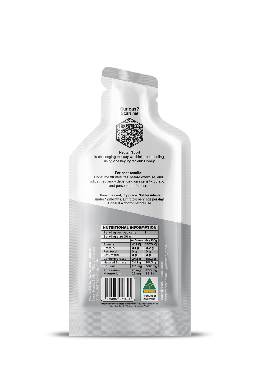 Raw Honey + Electrolytes 48-Pack