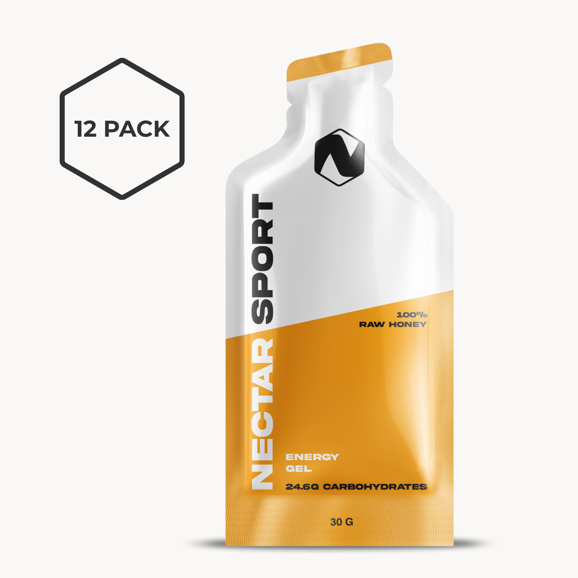 Raw Honey Energy Gel 12-Pack